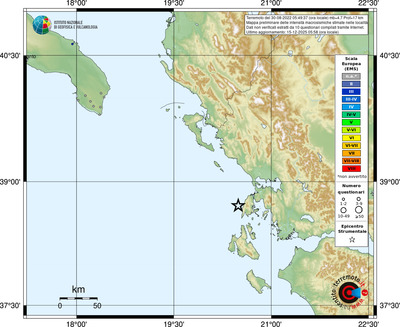 Mappa EMS - località