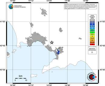 Mappa EMS - territori località