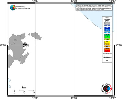 Mappa MCS - territori comuni