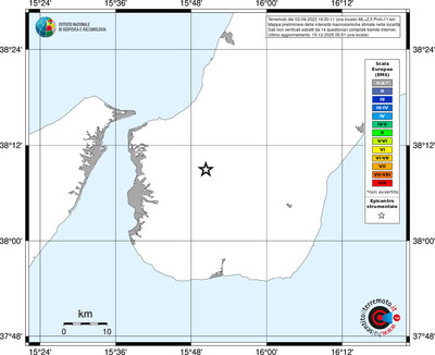 Mappa EMS - territori località