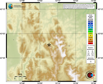 Mappa EMS - località