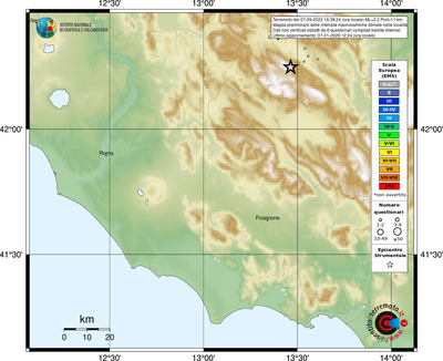 Mappa EMS - località