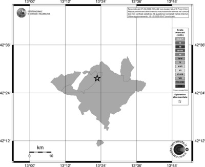Mappa MCS - territori comuni