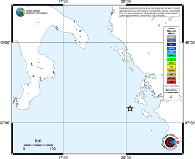 Mappa MCS - territori delle località