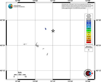 Mappa MCS - territori località