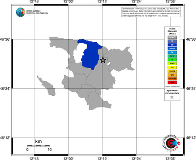 Mappa MCS - territori comuni