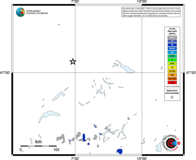 Mappa MCS - territori comuni