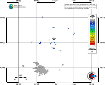 Mappa MCS - territori località