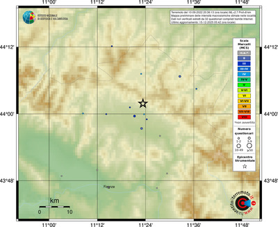 Mappa MCS - località
