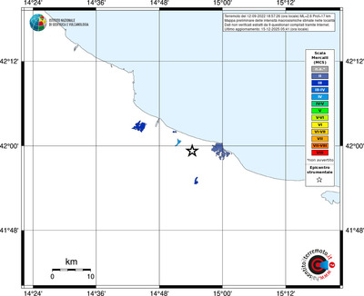 Mappa MCS - territori località