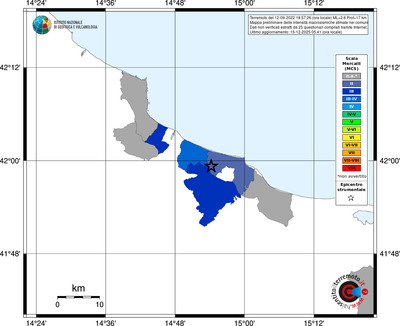 Mappa MCS - territori comuni