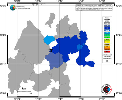 Mappa MCS - territori comuni