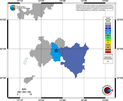 Mappa MCS - territori comuni