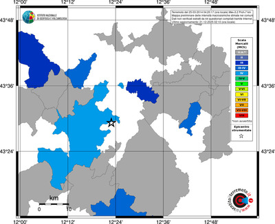 Mappa MCS - territori comuni
