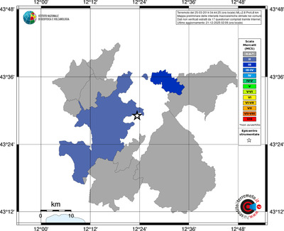 Mappa MCS - territori comuni