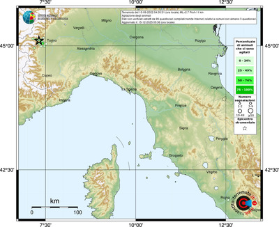 Mappa comuni con almeno 3 questionari