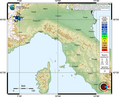 Mappa EMS - località