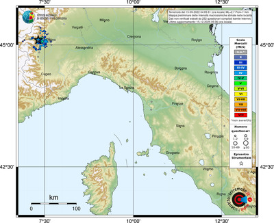 Mappa MCS - località