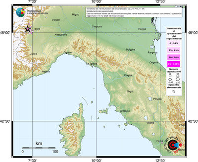 Mappa comuni con almeno 3 questionari