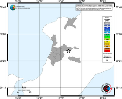 Mappa MCS - territori comuni