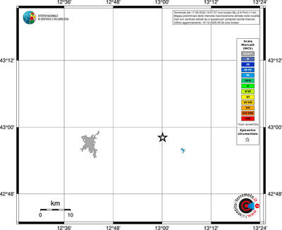 Mappa MCS - territori località