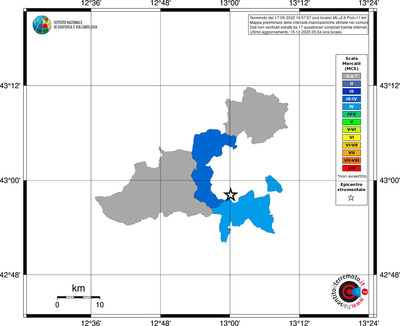 Mappa MCS - territori comuni