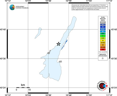 Mappa MCS - territori località