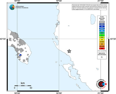 Mappa MCS - territori comuni