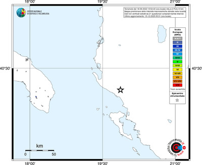 Mappa EMS - territori località