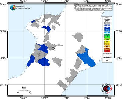 Mappa MCS - territori comuni