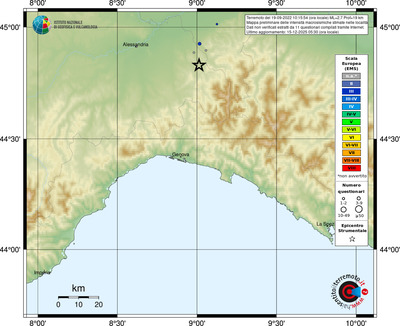 Mappa EMS - località