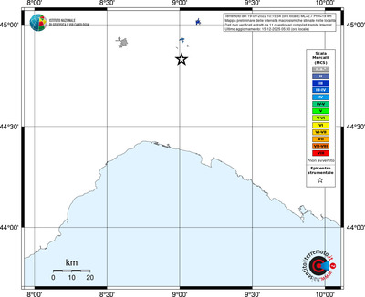 Mappa MCS - territori località