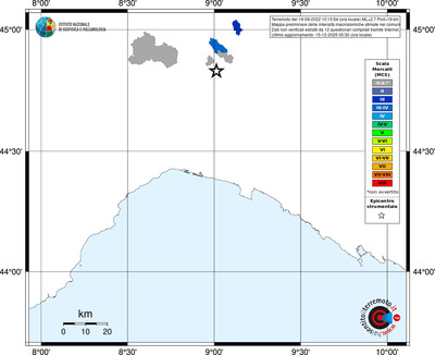 Mappa MCS - territori comuni
