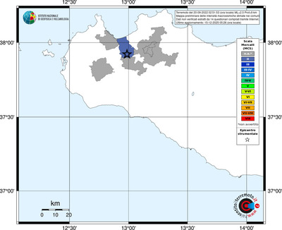 Mappa MCS - territori comuni