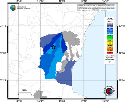 Mappa MCS - territori comunali