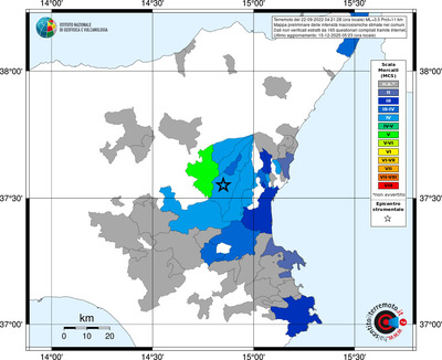 Mappa MCS - territori comuni