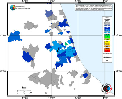 Mappa MCS - territori comuni