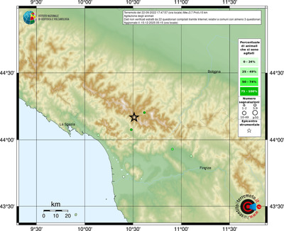 Mappa comuni con almeno 3 questionari