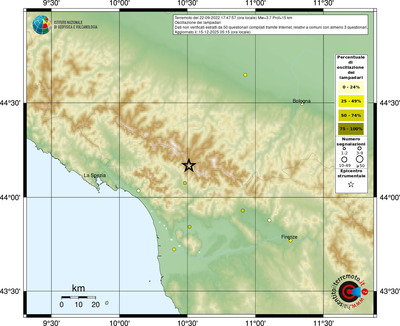 Mappa comuni con almeno 3 questionari