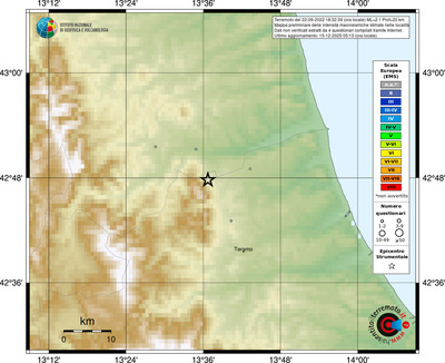 Mappa EMS - località