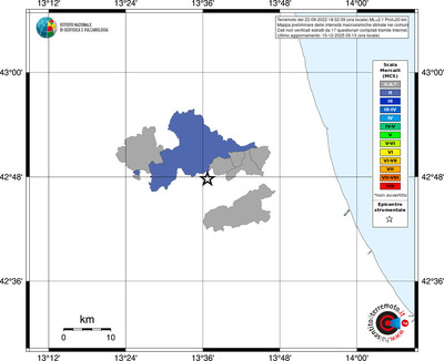 Mappa MCS - territori comuni