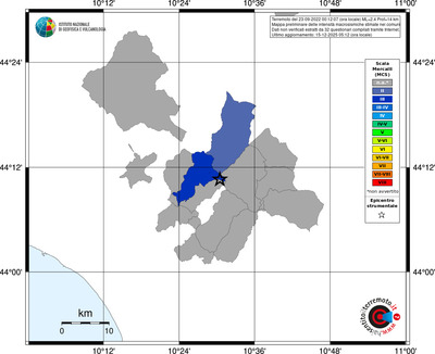 Mappa MCS - territori comuni