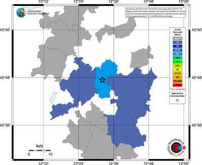 Mappa MCS - territori comuni