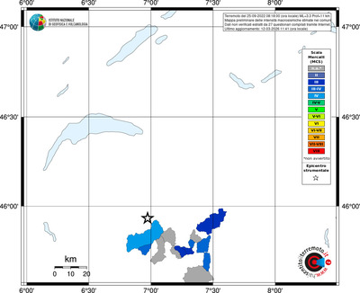 Mappa MCS - territori comuni