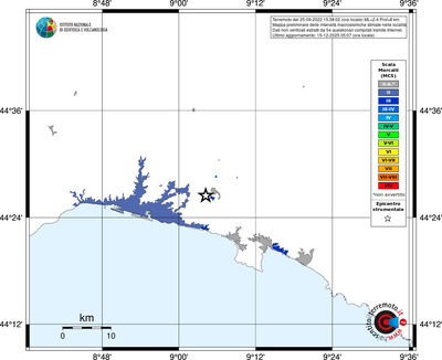 Mappa MCS - territori località