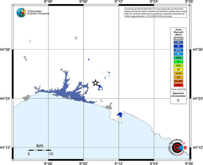 Mappa MCS - territori località