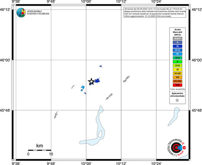 Mappa MCS - territori località