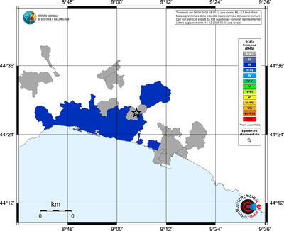 Mappa EMS - territori comuni