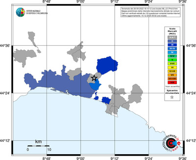 Mappa MCS - territori comuni