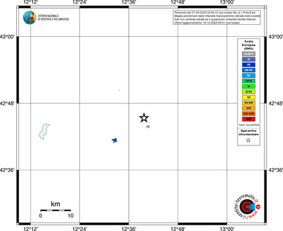 Mappa EMS - territori località